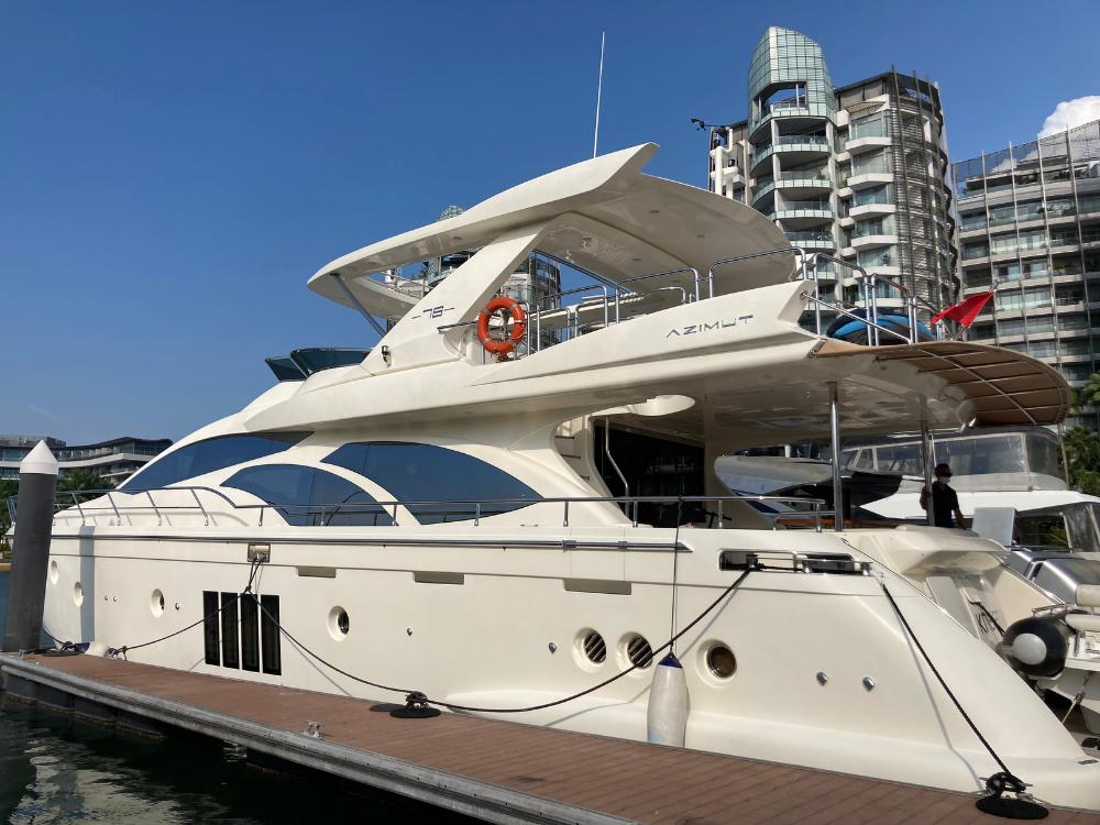 yacht for sale in singapore