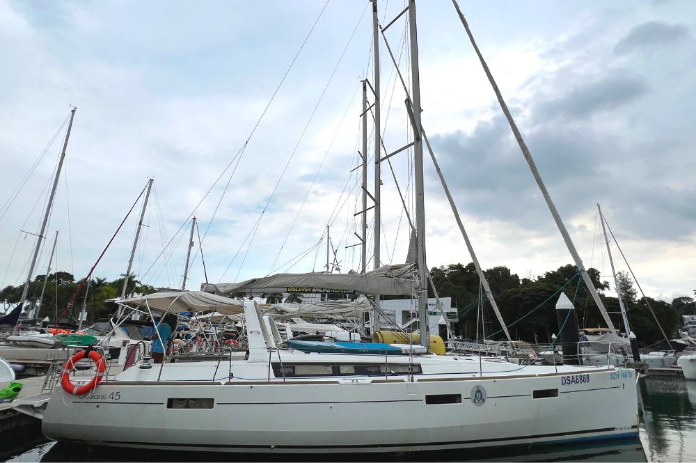 used yacht for sale singapore