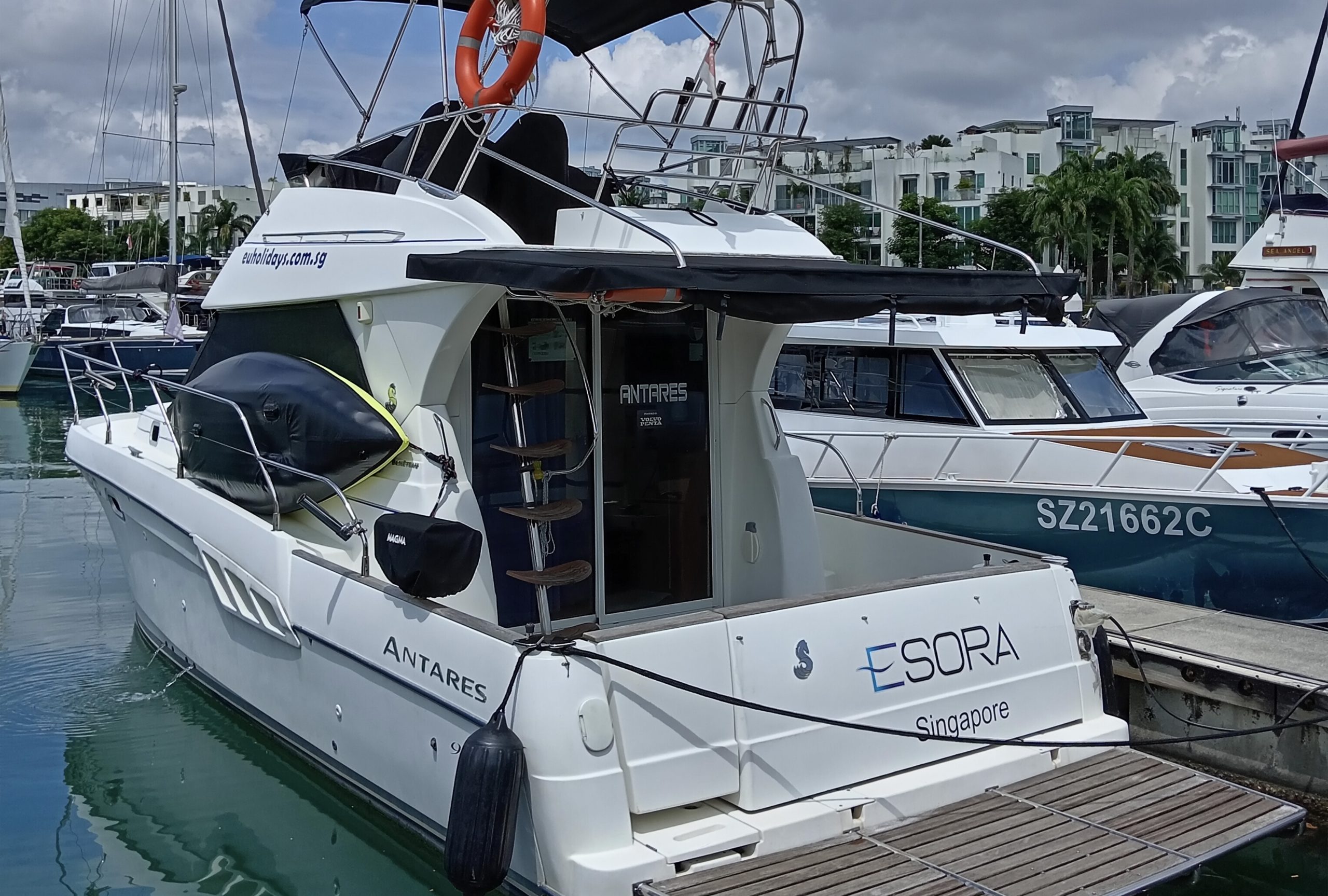 used yacht for sale singapore